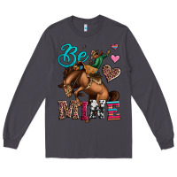 Smoke be mine cowboy rodeo valentines day Long Sleeve Tee - Jasminsmagicworld