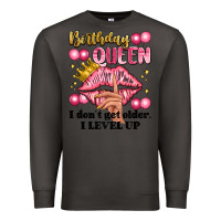 Smoke birthday queen i dont get older i level up Premium Sweatshirt - Artiststas