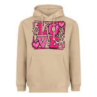 Mushroom Love leopard frame Heavyweight Hoodie - LillyAllenDesigns