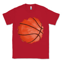 Red basketball patch Classic Tee - AdoDesignShop