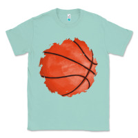 Seafoam basketball patch Classic Tee - AdoDesignShop