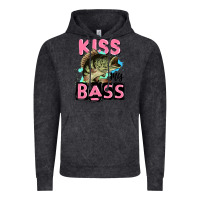 Vintage Black kiss my bass Vintage Hoodie - JahusDesignShop