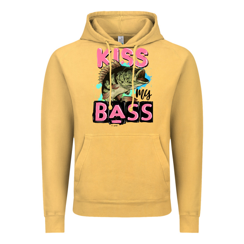 Kiss My Bass Vintage Hoodie by JahusDesignShop | Teevron