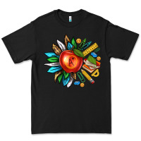 Black teacher sunflower Premium Tee - texasbilliewilder