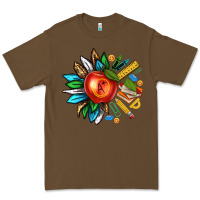 Cacao teacher sunflower Premium Tee - texasbilliewilder