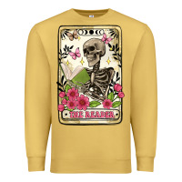 Antique Gold the reader tarot card Premium Sweatshirt - Artiststas