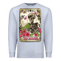 Heather Grey the reader tarot card Premium Sweatshirt - Artiststas