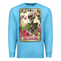 Ocean Blue the reader tarot card Premium Sweatshirt - Artiststas