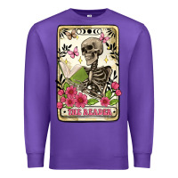 Purple the reader tarot card Premium Sweatshirt - Artiststas