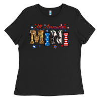 Black all american mini Ladies Tee - RanaPortraitStore