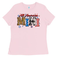 Bubblegum Pink all american mini Ladies Tee - RanaPortraitStore
