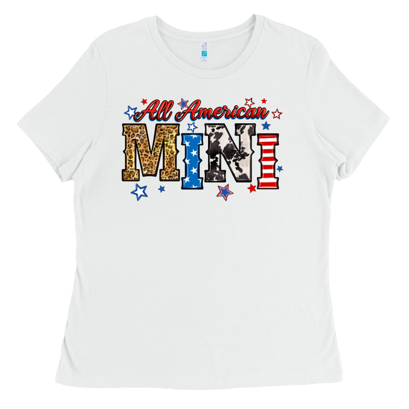 All American Mini Ladies Tee by RanaPortraitStore | Teevron