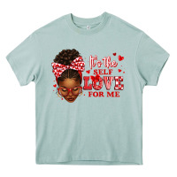 Arona sorority colors red and white it's the self love f Heavy Core Tee - texasbilliewilder