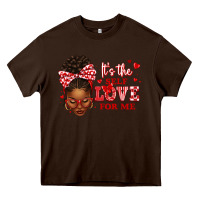 Sorority Colors Red And White It's The Self Love F Heavy Core Tee | Teevron