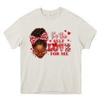 Cream sorority colors red and white it's the self love f Heavy Core Tee - texasbilliewilder
