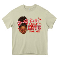 Mossy sorority colors red and white it's the self love f Heavy Core Tee - texasbilliewilder