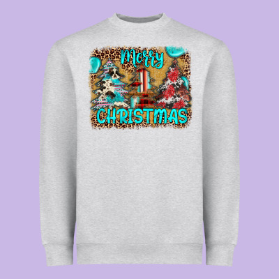 Merry Christmas Heavyweight Sweatshirt Designed By Jahusdesignshop