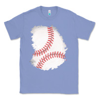 Colony Blue baseball patch Classic Tee - AdoDesignShop