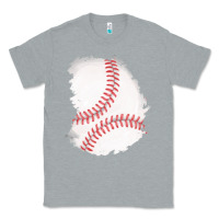 Heather Grey baseball patch Classic Tee - AdoDesignShop