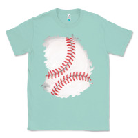 Seafoam baseball patch Classic Tee - AdoDesignShop