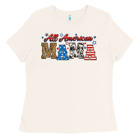 Bone all american mama Ladies Tee - RanaPortraitStore