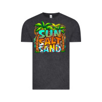Vintage Black sun salt sand summer Vintage Tee - Jasminsmagicworld