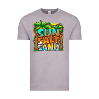 Vintage Zinc sun salt sand summer Vintage Tee - Jasminsmagicworld