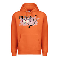 Carrot Nurse Floral Premium Hoodie - Bettercallsaul