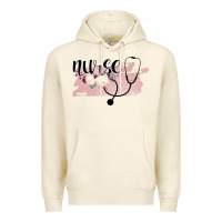Sandshell Nurse Floral Premium Hoodie - Bettercallsaul
