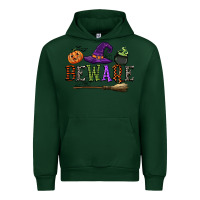 Forest Green beware Urban Hoodie - CowGirlArtShop