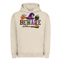 Pigment French Oak beware Urban Hoodie - CowGirlArtShop