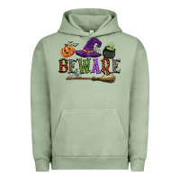 Pigment Oil Green beware Urban Hoodie - CowGirlArtShop