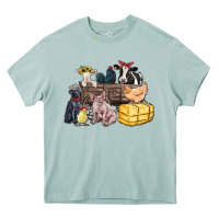Arona farm animals wagon Heavy Core Tee - Zillion Design Studio