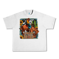 Lunar Rock cowboy rodeo Urban Heavy Tee - JahusDesignShop