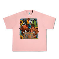 Salmon cowboy rodeo Urban Heavy Tee - JahusDesignShop