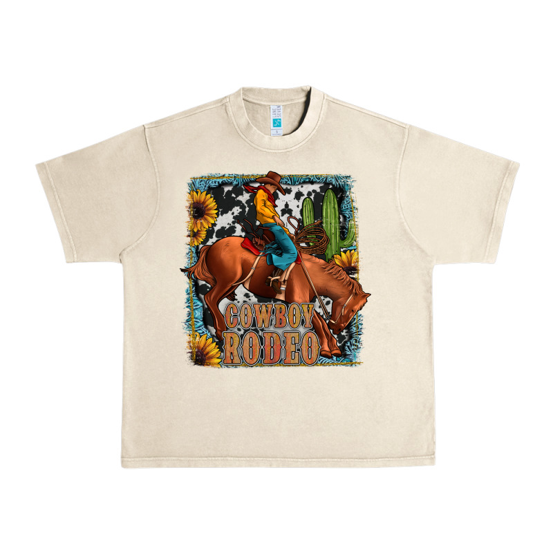 Cowboy Rodeo Urban Heavy Tee by JahusDesignShop | Teevron