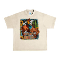 Sandshell cowboy rodeo Urban Heavy Tee - JahusDesignShop