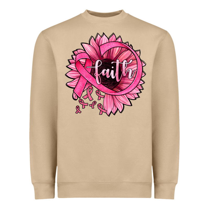 Sunflower Faith Heavyweight Sweatshirt by JahusDesignShop | Teevron