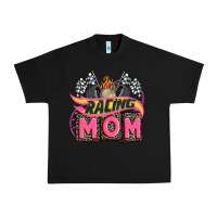 Black racing mom with racing oto equipment Urban Heavy Tee - AdoDesignShop