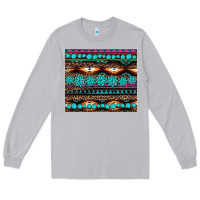 Moon Dust leopard aztec turquoise jewelry Long Sleeve Tee - BarkalooDesign