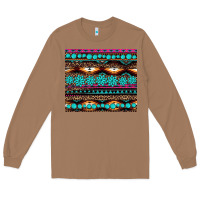 Toasted Coconut leopard aztec turquoise jewelry Long Sleeve Tee - BarkalooDesign