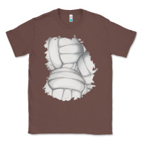 Chestnut 2 volleyball patch Classic Tee - AdoDesignShop