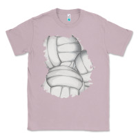 Lilac 2 volleyball patch Classic Tee - AdoDesignShop