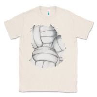 Natural 2 volleyball patch Classic Tee - AdoDesignShop