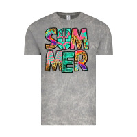 Cloud Rock summer leopard tie dye Vintage Tee - Jasminsmagicworld
