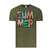 Vintage Olive summer leopard tie dye Vintage Tee - Jasminsmagicworld