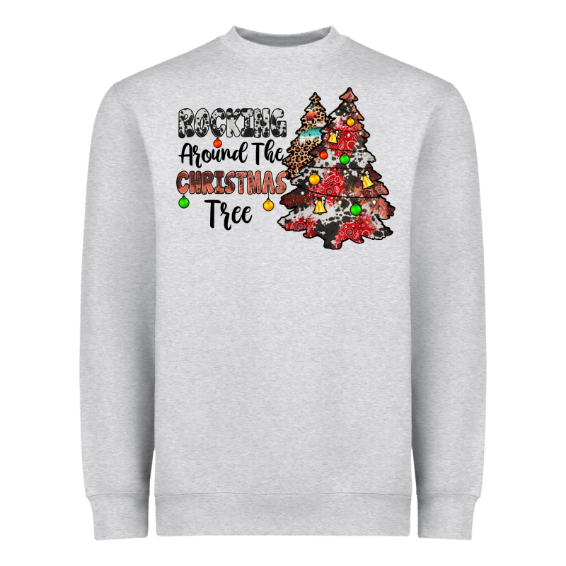 Rocking Around The Christmas Tree Heavyweight Sweatshirt by JahusDesignShop | Teevron