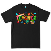 Black teacher Premium Tee - texasbilliewilder
