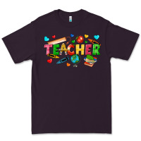 Plum teacher Premium Tee - texasbilliewilder