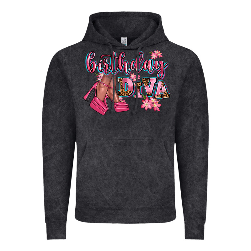 Birthday Diva Vintage Hoodie by AdoDesignShop | Teevron